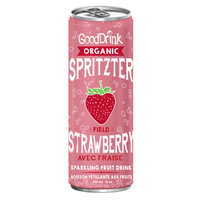 GoodDrink - Spritzter, Field Strawberry, Organic