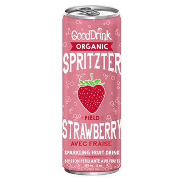 GoodDrink - Spritzter, Field Strawberry, Organic
