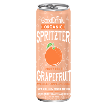 GoodDrink - Spritzter, Ruby Red Grapefruit, Organic