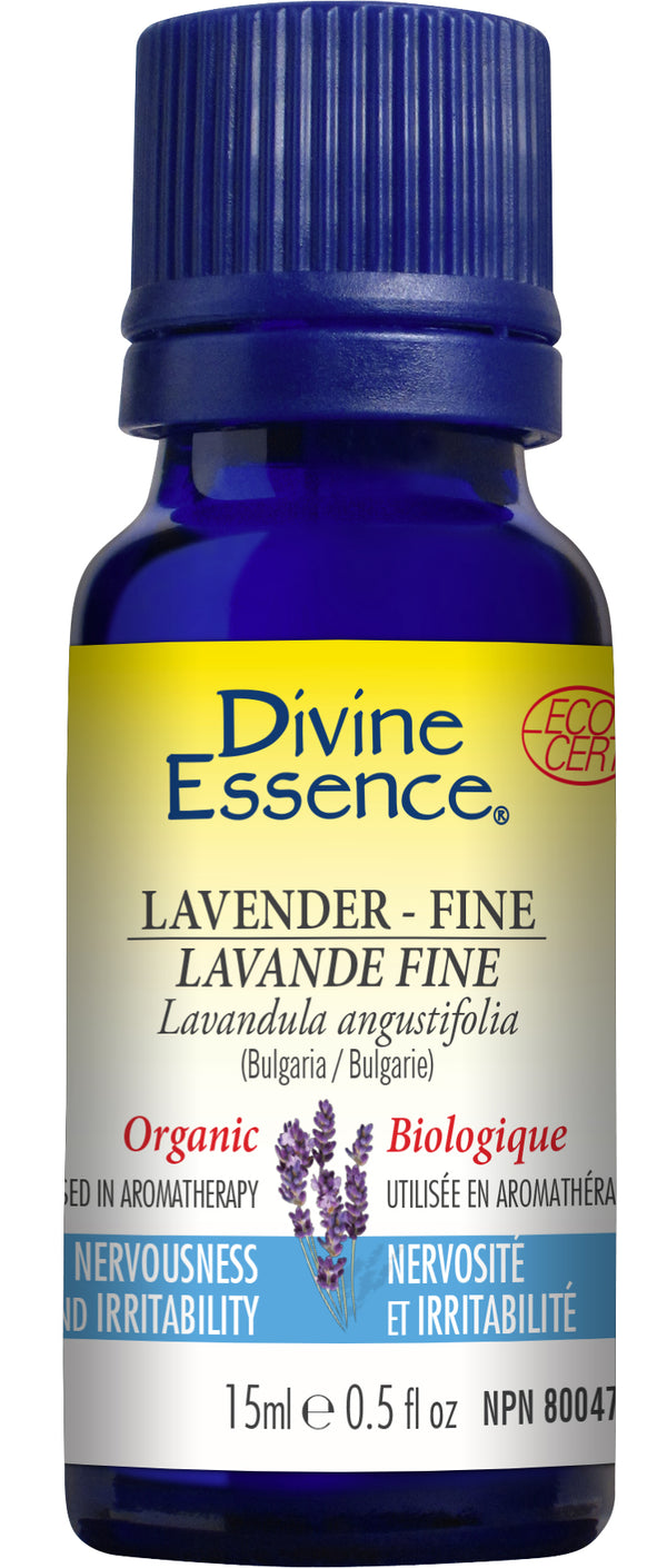Divine Essence - Lavender - Fine (Organic) - 15 ml