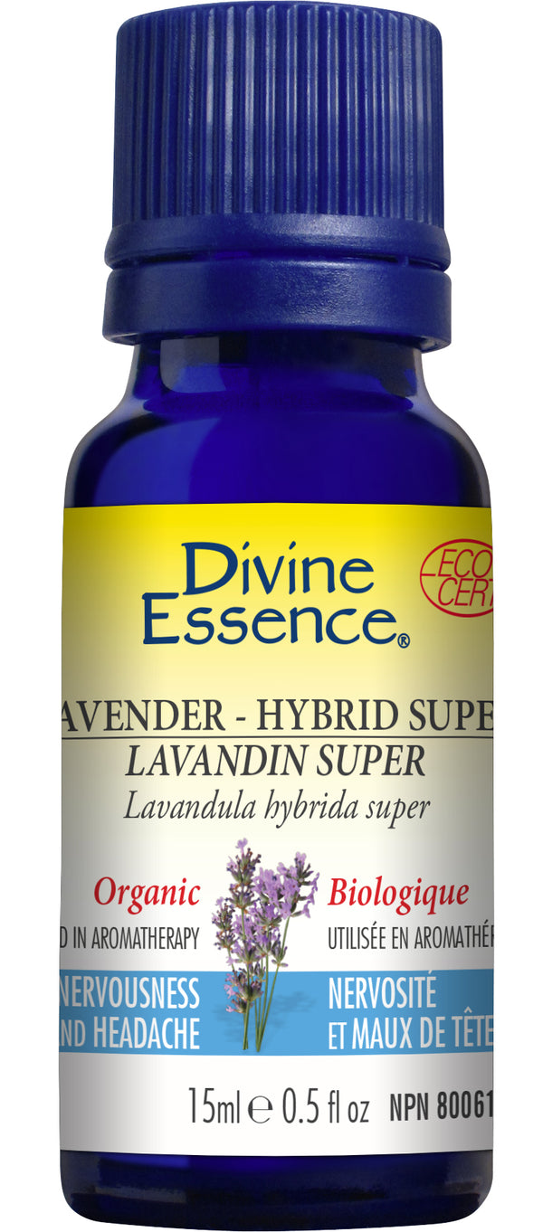 Divine Essence - Lavender Hybrid Super (Organic) - 15 ml
