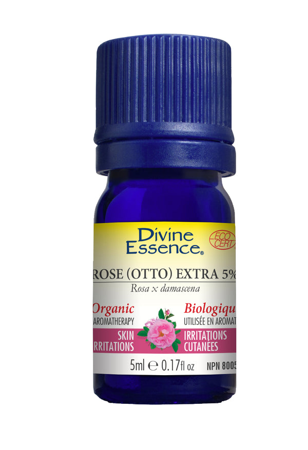 Divine Essence - Rose (Otto) Extra 5% (Organic)