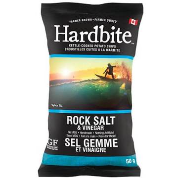 Hardbite - Potato Chips, Rock Salt & Vinegar