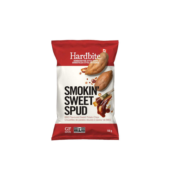 Hardbite - Sweet Potato Chips, Smokin' Sweet Spud (BBQ)