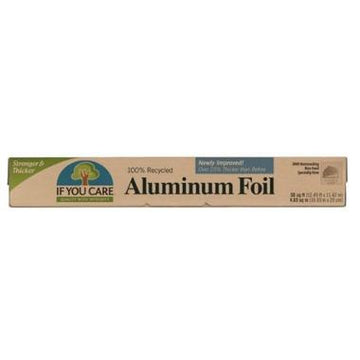 If You Care - Aluminum Foil, Recycled (50 square feet=50'x12")