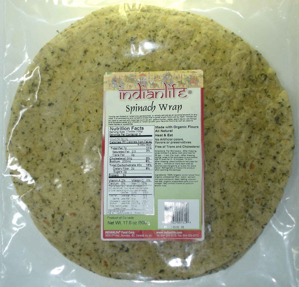 IndianLife - Wrap, Spinach