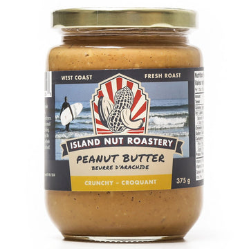 Island Nut Roastery - Peanut Butter, Dry Roasted, Crunchy