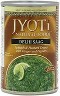 Jyoti Natural Foods - Delhi Saag (Spinach & Mustard Greens w/Ginger & Peppers)