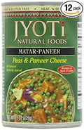 Jyoti Natural Foods - Matar Paneer (Peas & Home Style Cheese)