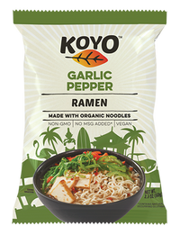 Koyo - Ramen Soup, Garlic Pepper (vegan/no MSG) (88% organic ingredients)
