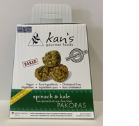 Kan's Gourmet Foods - Pakoras, Baked, Spinach & Kale