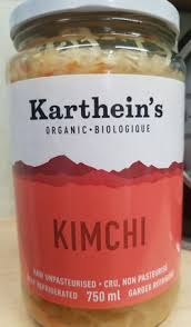 Karthein's Organic - Kimchi, Organic, Large