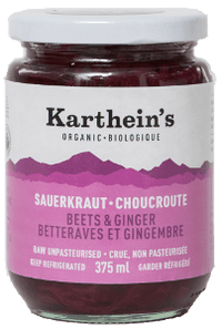 Karthein's Organic - Sauerkraut, Beets & Ginger, Organic, Small
