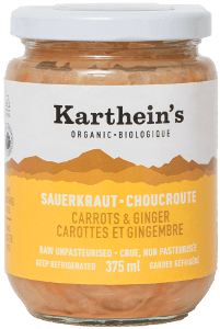 Karthein's Organic - Sauerkraut, Carrots & Ginger, Organic, Small