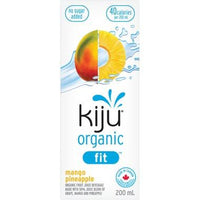 Kiju Organic - Fit, Mango Pineapple, 50% Juice Blend, Organic