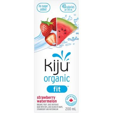 Kiju Organic - Fit, Strawberry Watermelon, 50% Juice Blend, Organic