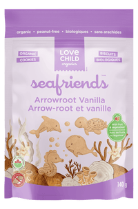 Love Child Organics - Seafriends Cookies, Arrowroot Vanilla