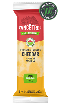 L'Ancetre - Cheddar, Marble, Mild, Organic