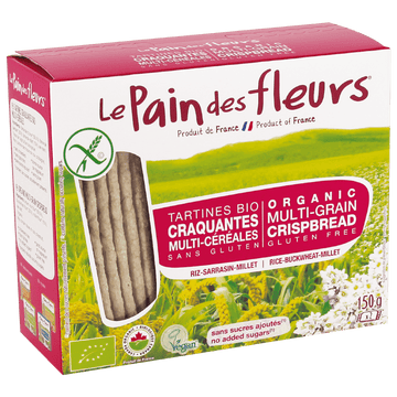 Le Pain des Fleurs - Crispbreads, Multigrain, Organic
