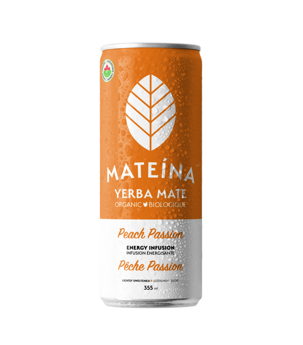 Mateina - Energy Infusion, Peach Passion, Organic