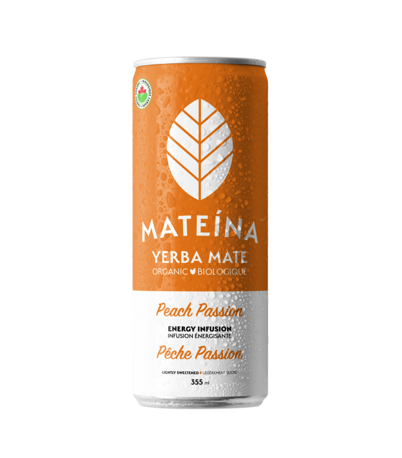 Mateina - Energy Infusion, Peach Passion, Organic