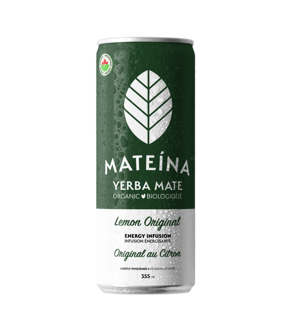 Mateina - Energy Infusion, Lemon Original, Organic