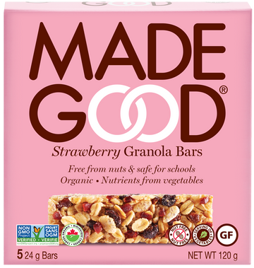 Made Good - Granola Bars, 5-Packs, Strawberry
