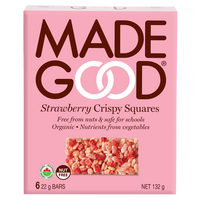 Made Good - Crispy Squares, Strawberry, Organic