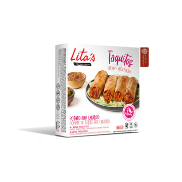 Lita's - Taquitos, Potato & Chorizo, Mild (vegan)