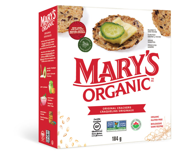 Mary's Organic Crackers - GF Crackers - Original