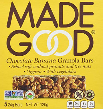 Made Good - Granola Bars, 5-Packs, Chocolate Banana