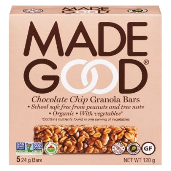 Made Good - Granola Bars, 5-Packs, Chocolate Chip