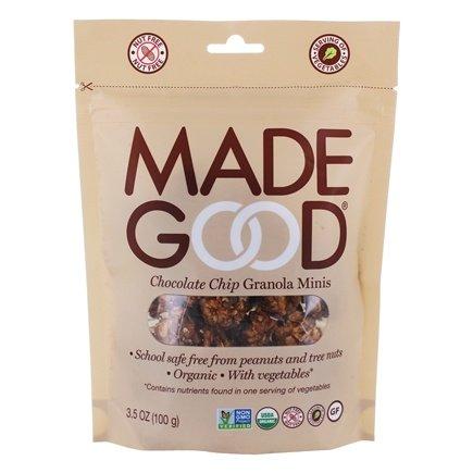 Made Good - Granola Bars, Minis, Chocolate Chip, Organic