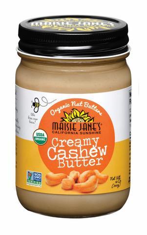 Maisie Jane's - Cashew Butter, Creamy, Organic