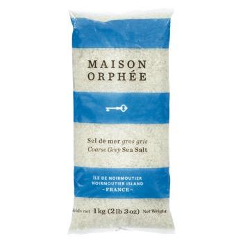 Maison Orphee - Sea Salt, Grey, Coarse