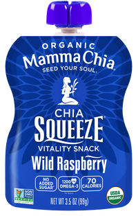 Mamma Chia - Chia Squeeze, Wild Raspberry, Organic