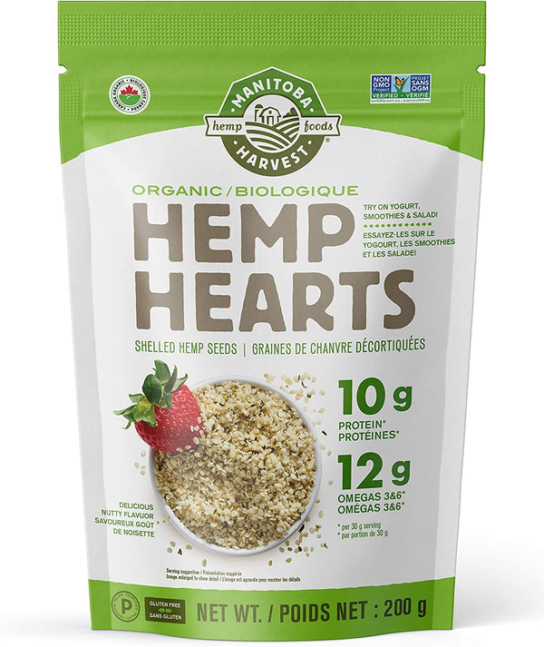 Manitoba Harvest - Hemp Hearts (Raw Shelled Hemp Seeds), Organic