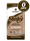 Zazubean -  Slinky, Chocolate Style, 43% Cacao, Stevia, Oat Based, Hazelnut Mocha Latte