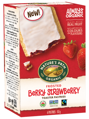Nature's Path - Toaster Pastries - Frosted Berry Strawberry