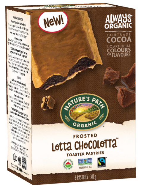 Nature's Path - Toaster Pastries - Frosted Lotta Chocolatta