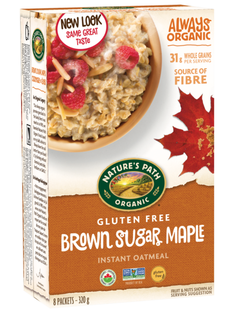 Nature's Path - Oatmeal - Gluten-free Brown Sugar Maple