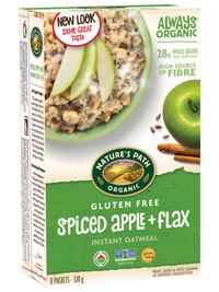 Nature's Path - Gluten Free Oats, Spiced Apple + Flax (pouches)