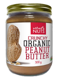 Nature's Nuts - Peanut Butter, Crunchy, Organic