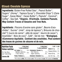 Hornby Island - OSnack Energy Bar - Chocolate Espresso