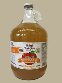 Triple Jim's - Sweet Apple Cider, Organic, Large