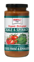 Perfect Chef - Tomato Pasta Sauce, Kale & Spinach, Mild, Organic (no added sugar)
