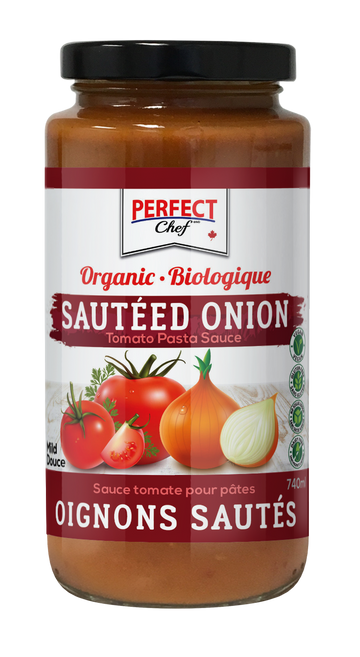 Perfect Chef - Tomato Pasta Sauce, Sauteed Onion, Mild, Organic (no added sugar)
