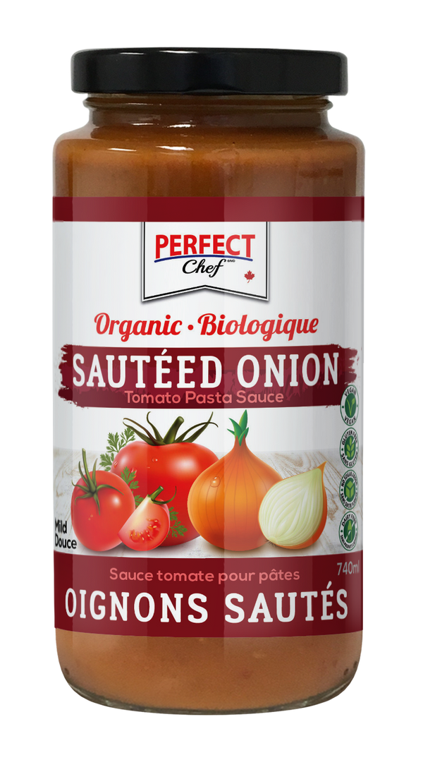 Perfect Chef - Tomato Pasta Sauce, Sauteed Onion, Mild, Organic (no added sugar)