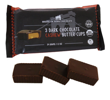 Brooklyn Born Chocolate  - Dark Chocolate Cashew Butter Cups