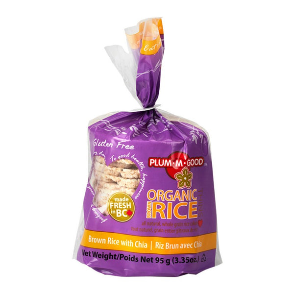 Plum-M-Good - Thins, Brown Rice, Chia